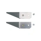 2er-Set Schneidmesser 9,1 cm (3") für Mähroboter AL-KO Alko Robolinho 100 Robolinho 1000 Robolinho 3000 Robolinho 4000 (OEM 440434 122-297)