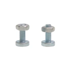 2er-Set Schneidmesser 9,1 cm (3") für Mähroboter AL-KO Alko Robolinho 100 Robolinho 1000 Robolinho 3000 Robolinho 4000 (OEM 440434 122-297)