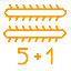 Sägeketten 5 + 1 frei