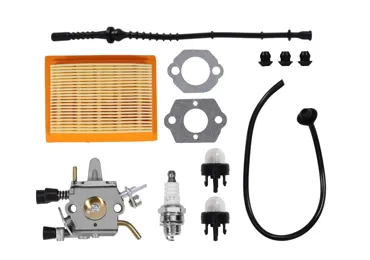 Aktionsset Vergaser für Freischneider und Erdbohrer Stihl FS120 BT120 BT121 FS200 FS250 FS300 FS350 (OEM 41341200652 41341410300 41303506200 41341290900 41281290900 41283580800)