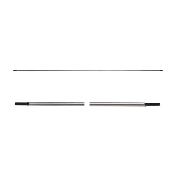 Antriebswelle für chinesische Motorsensen und Motorsensen aus dem Hobbymarkt mit den Maßen 1530 mm x 8 mm x 7 Zähne