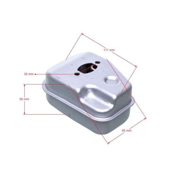 Auspuff für Kettensägen Husqvarna 120 MARK II 230 235 235E 236 240 Jonsered CS2234 CS2234 S CS2238 CS2238 S McCulloch CS340 CS380 (OEM 545180843)