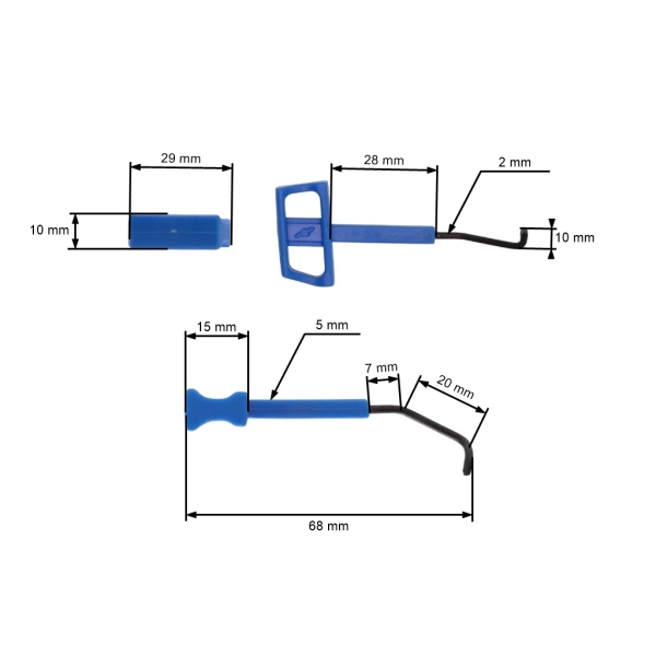 Chokestange für Kettensägen Husqvarna 395XP (OEM 537018301)