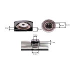 Elektromagnetische Kupplung für Gartentraktoren Husqvarna Jonsered Poulan Ariens Axxom Elektrolux John Deere MTD Viking (OEM 00574200)