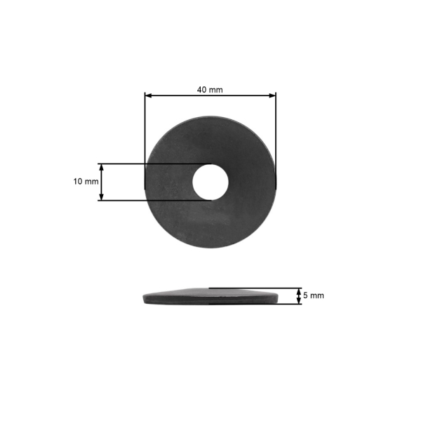 Flexibles Universal scheibe für Mähmesserhalter für Rasenmäher und Gartentraktoren