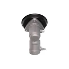 Getriebekopf für chinesische Motorsensen und Motorsensen aus dem Hobbymarkt mit Rohrdurchmesser 25,4 mm Vierkantwellenprofil