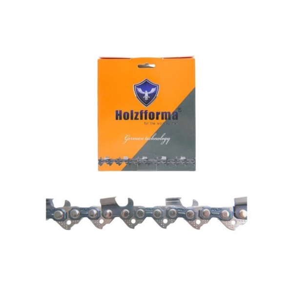 Holzfforma Sägekette 3/8" .050" (1,3 mm) 114 Glieder Vierkantzahn für Husqvarna 268 365 385 455 562 576 Stihl 044 066 MS261 MS280 MS311 MS390 MS362 MS441 MS460 MS660 MS661 MSE220