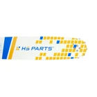 HS PARTS Führungsschiene 12" (30 cm) 3/8" .050" (1,3 mm) + Sägekette 45 Glieder Vierkantzahn für Husqvarna 136 137 140 235 236 240 Jonsered CS2135 CS2234 Partner 350 351 352 Dolmar 100 106 ES140 Makita DCS4301 UC3030A UC3500