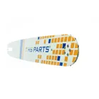 HS PARTS Führungsschiene 15" (38 cm) .325" .063" (1,6 mm) + 2 x Sägekette 62 Glieder Vierkantzahn für Stihl 024 026 028 029 030 031 032 039 MS240 MS260 MS261 MS270 MS271 MS280 MS290 MS291 MS310 MS390