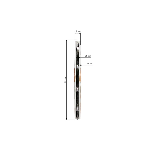 HS PARTS Führungsschiene 16