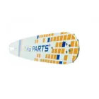 HS PARTS Führungsschiene 16" (40 cm) .325" .058" (1,5 mm) + Sägekette 66 Glieder Vierkantzahn für Husqvarna 36 55 136 154 257 262 346 357 435 445 460 Jonsered 2054 2152 2155 Dolmar 109 111 112 116 Solo 639 651 665