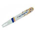 HS PARTS Führungsschiene 18" (45 cm) 3/8" .050" (1,3 mm) + 2 x Sägekette 64 Glieder Vierkantzahn für Husqvarna 246 254 262 345 357 455 460 555 560 Jonsered 2054 CS2260 Dolmar 111 112 115 PS540 Solo 613 614 650 Oleomac 162 956 962