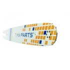 HS PARTS Führungsschiene 18" (45 cm) 3/8" .063" (1,6 mm) + Sägekette 66 Glieder Vierkantzahn + Ringkettenrad Stihl 038 MS380