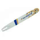 HS PARTS Führungsschiene 20" (50 cm) 3/8" .063" (1,6 mm) + 2 x Sägekette 72 Glieder Vierkantzahn + Ringkettenrad Stihl 066 MS660
