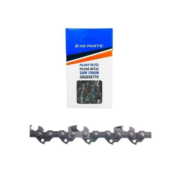 HS PARTS Karbidsägekette 3/8" .043" (1.1 mm) 50 Glieder Vierkantzahn für Stihl 017 018 019T MSE140 MS170 MS171 MS180 MS181 MS190 MS191T MS192 HT70 HT75 HT100 HT101