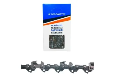HS PARTS Karbidsägekette 3/8" .050" (1,3 mm) 50 Glieder Vierkantzahn für Stihl 009 018 021 E14 E140 MS170 MS180 MS181 MS190 MS201 MS210 MS230 MS231 MS241 MS250 MS251