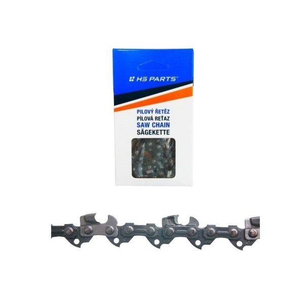 HS PARTS Karbidsägekette 3/8" .050" (1,3 mm) 50 Glieder Vierkantzahn für Stihl 009 018 021 E14 E140 MS170 MS180 MS181 MS190 MS201 MS210 MS230 MS231 MS241 MS250 MS251