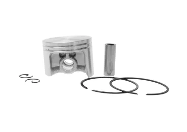 HS PARTS Kompletter Kolben für Stihl MS382 Kettensägen 52 mm (OEM 11190302005)