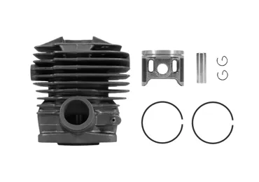 HS Parts Kompletter Kolben und Zylinder für Kettensägen Makita DPC6410 DPC6411 PC6412 PC6414 47mm (325-130-031)