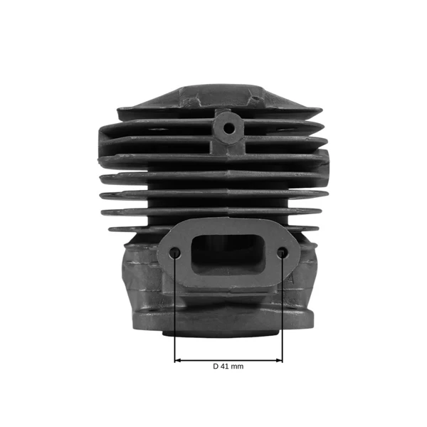 HS Parts Kompletter Kolben und Zylinder für Kettensägen Makita DPC6410 DPC6411 PC6412 PC6414 47mm (325-130-031)