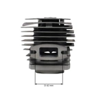 HS PARTS kompletter Zylinder mit 45,2 mm Kolben für chinesische Kettensägen und Hobbymarktsägen 58 cc