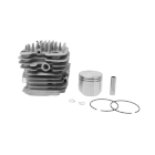 HS PARTS kompletter Zylinder mit Kolben für Kettensägen OLEO-MAC Oleomac 952 EFCO 152 45 mm (OEM 50082012 50082012A)
