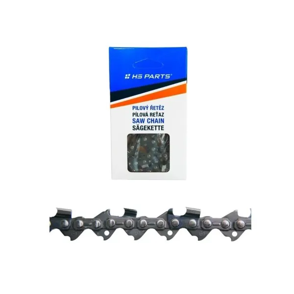 HS PARTS Längssägekette .325" .050" (1,3 mm) 64 Glieder Rundzahn für die Herstellung von Platten passend Husqvarna 36 40 42 45 51 55 240 242 254 257 262 338XPT 340 345 346 351 353 359 435 445 450 455 460