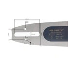 HS PARTS QUICK CUT Profi-Führungsschiene 18" (45 cm) .325" .063" (1,6 mm) 74 Treibglieder für Stihl 024 026 028 029 030 031 032 039 MS240 MS260 MS261 MS270 MS271 MS280 MS290 MS291 MS310 MS390