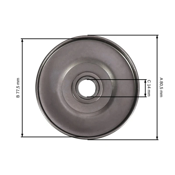 HS PARTS Ringkettenrad .325" 7 Zähne für Kettensägen Echo CS550 CS610 CS510 CS451 CS451VL CS452 CS500