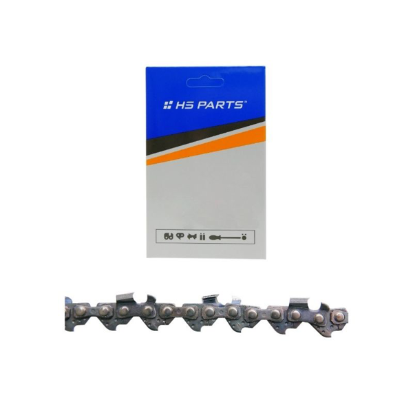 HS PARTS Sägekette 1/4" .043“ (1,1 mm) 38 Glieder Vierkantzahn für Akku-Sägen