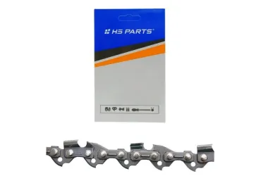 HS PARTS Sägekette 3/8" .043" (1,1 mm) 56 Glieder Rundzahn für Akku-Sägen