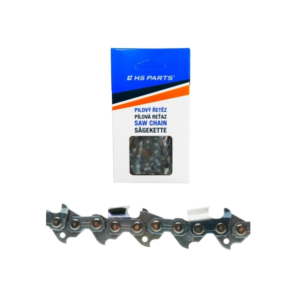 HS PARTS Sägekette 3/8" .058" (1,5 mm) 64 Glieder Vierkantzahn für Husqvarna 42 49 51 55 57 140 242 246 254 257 261 262 340 345 346 353 357 359 466 560