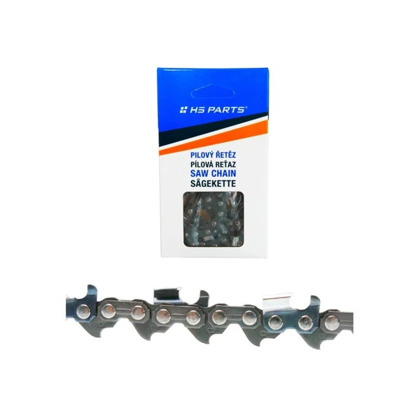 HS PARTS Sägeketten zum Längsschneiden 3/8" .058" (1,5 mm) 72 Glieder Rundzahn für Husqvarna 61 66 266 268 272 365 372XP 385 585 Solo 665 670 681 Jonsered 2077 2171 Dolmar PS6400 Shindaiwa 285 577 Makita DCS6400 DCS7301