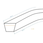 Keilriemen 630 mm x 668 mm x 10 mm für Castel Garden Honda Rasenmäher (OEM 35063710 35063710/0 135063710/0 80062-Y10-003 CG35063710H0)