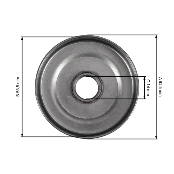 Kettenrad 3/8" 6 Zähne für Kettensägen Solo 605 606 (with 58 mm clutch) 632 634 (OEM 6900595)