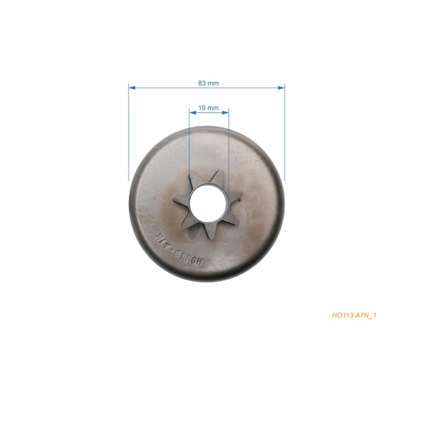Kettenrad 3/8" 7 Zähne für Homelite XL-12 SUPER XL XLA0 XL400 XL500 XL800