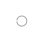 Kolbenring 45 mm x 1,5 mm