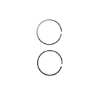 Kolbenringe 47 mm x 1,2 mm (OEM 11400343008)