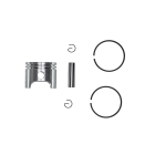 Kompletter Kolben für Freischneider OLEO-MAC Oleomac 440 BP 740 740S / T Sparta 40 TP74 Efco 8400 8400IC 8405BP 8740 8742 BAV STARK 40 40 mm (OEM 074000279)