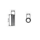 Kompletter Kolben für Honda GX200 Motoren 68,5 mm 2. Ausschliff +0,50 mm (OEM 13103ZL0011)