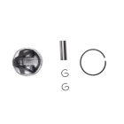 Kompletter Kolben für Kettensägen Husqvarna 130 135 Mark II 39 mm (OEM 591465702)