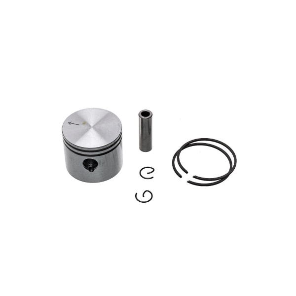 Kompletter Kolben für Kettensägen Partner 351 370 390 420 Jonsered CS2137 CS2138 Poulan 2250 2450 2550 McCulloch M4218 41,1 mm (OEM 530071408)