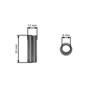 Kompletter Kolben für Kettensägen und Trennschneider Stihl SG17 SG17L BG17 08S TS350AVE TS360 P835 P840 TS08S TS08 TS350 47 mm (OEM 11080302020)