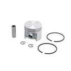 Kompletter Kolben für Stihl FS300 FS350 FS200 FS200R FS250 FS250R HT250 FR350, FR450 FR480 40 mm Freischneider (OEM 41340302003)