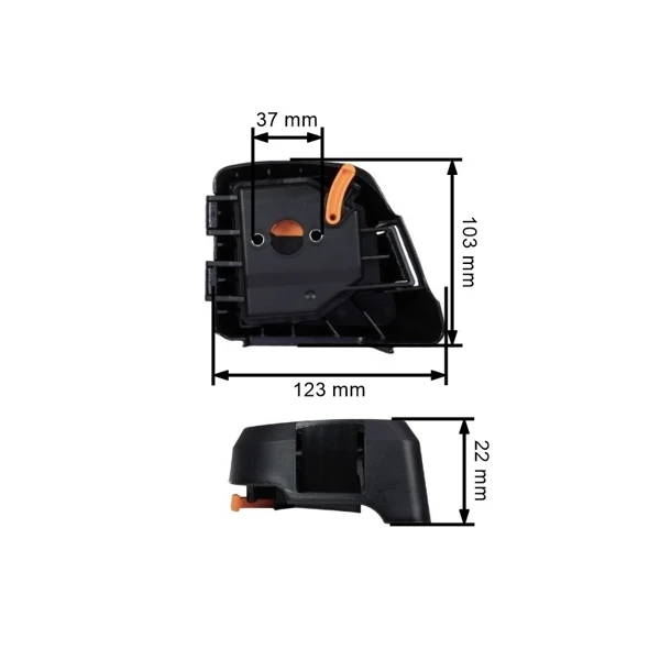 Kompletter Luftfilter für Stihl FS230 FR230 Freischneider (OEM 41511402800 41511410500 41511410300)