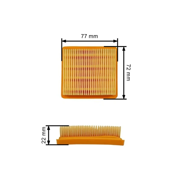 Kompletter Luftfilter für Stihl FS235 FR235 Freischneider (OEM 41511402801 41801410300)