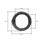 Kompletter Luftfilter mit Deckel für Honda GX240 GX270 Motoren