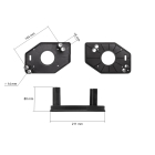 Kompletter Luftfilter mit Deckel für Honda GX340 GX390 Motoren