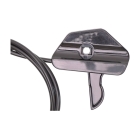 Kompletter Universal Gaszug mit Kunststoffsteuerung für Gartenrasenmäher der Größe 1550 mm x 1500 mm