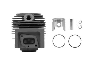 Kompletter Zylinder mit Kolben 40 mm für chinesische Motorsensen und Motorsensen aus dem Hobbymarkt mit einem Hubraum von 43 ccm